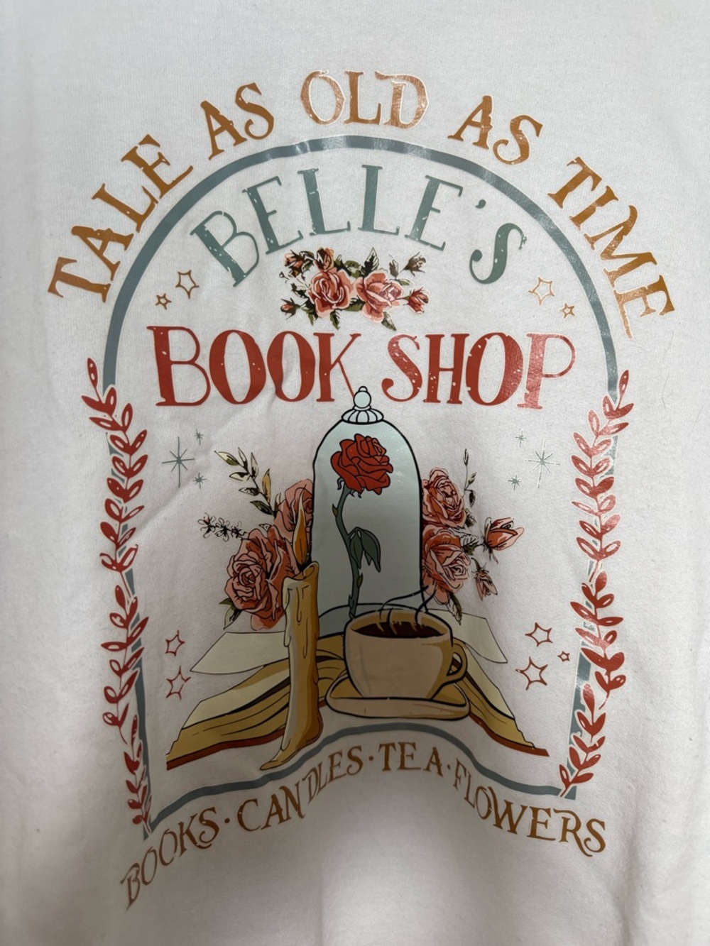 Hanes White EcoSmart Tag Crewneck Tee